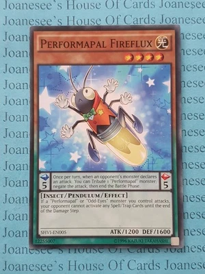SHVI-EN005 Performapal Fireflux Yu-Gi-Oh Card Unl New - Image 1 of 3