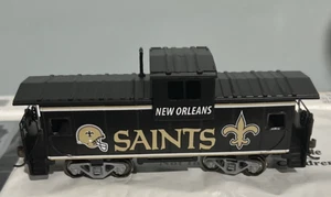 Hawthorne Village New Orleans Saints Caboose With Tracks and COA #14-00590-012 - Picture 1 of 10