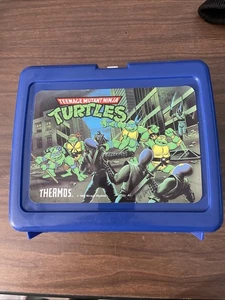 LONCHERA TORTUGAS NINJA MUTANTES ADOLESCENTES Con Termo Muy Limpia - Imagen 1 de 9