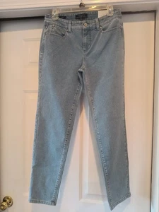 New Talbots Simply Flattering Ankle Jeans Light Wash size 4 - Picture 1 of 6