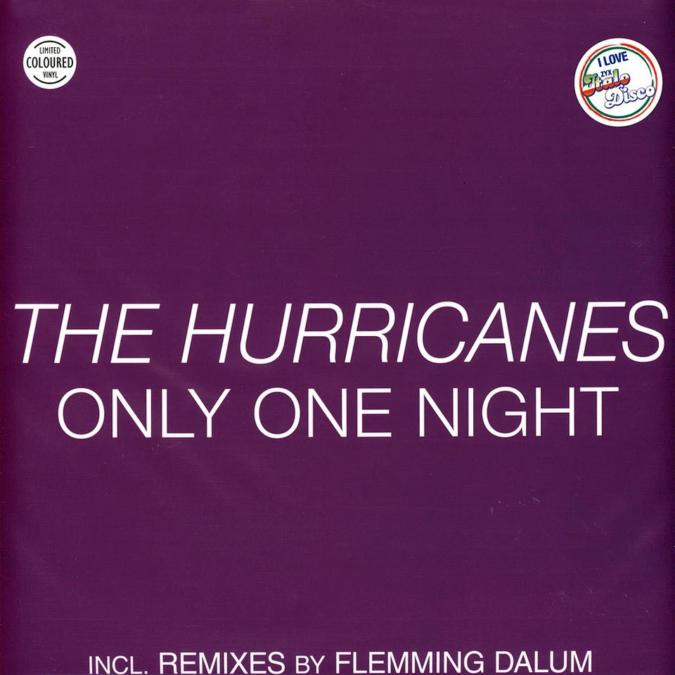 The Hurricanes - Only One Night Coloured Vinyl (1988 - EU - Reissue) - Bild 1 von 2