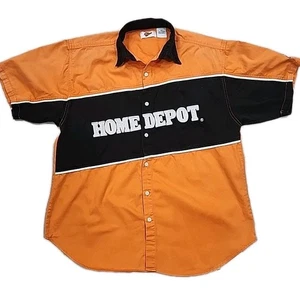 Vtg Tony Stewart #20 Winners Circle Button Up Shirt Size Xl - Picture 1 of 7