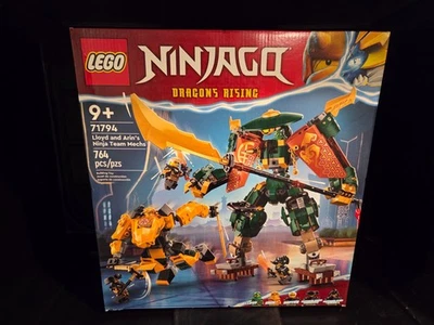 LEGO 71794 - Ninjago Dragons Rising Lloyd & Arin's Ninja Team Mechs - Novo em folha! - Imagem 1 de 2