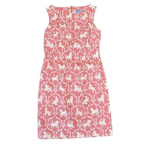 Neu J. McLaughlin ärmelloses Etuikleid rosa Löwe Küste adrette Resort Gr. 10 - Bild 1 von 11