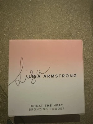 LISA ARMSTRONG CHEAT THE HEAT BRONZING POWDER SUNRISE SHIMMER AVON DISCONTINUED