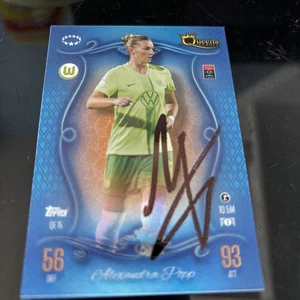MATCH ATTAX ALEX POPP WOLFSBURG SIGNIERT - Bild 1 von 1