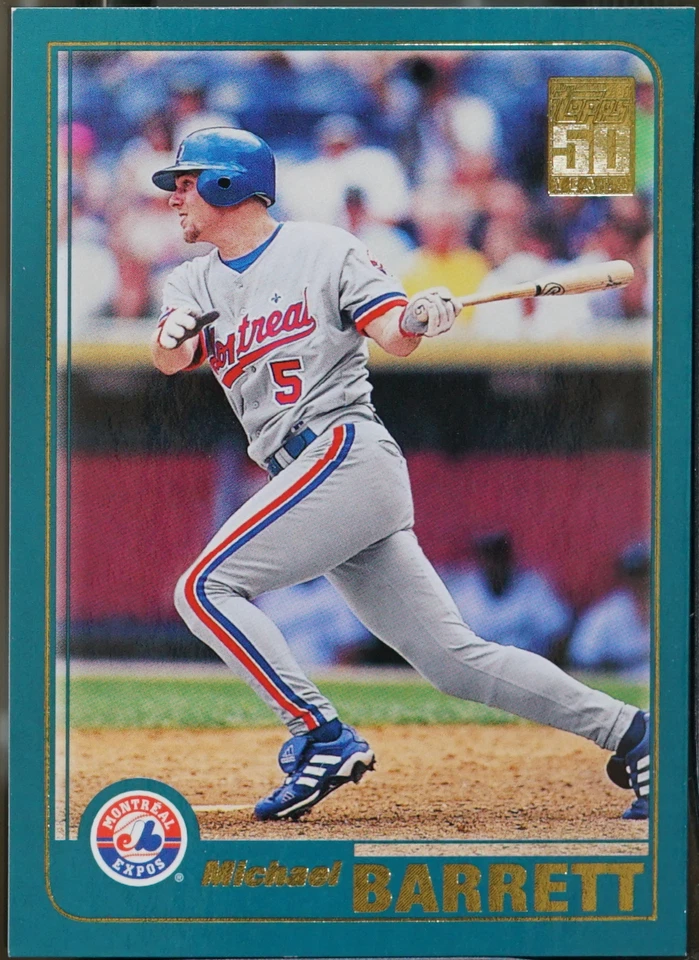 2001 Topps Baseball Michael Barrett #179 NM - Image 1 of 1