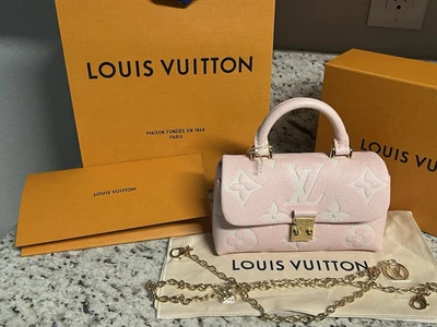 AGOTADO Louis Vuitton Nano Madeleine En Rosa  Foto 1 de 4