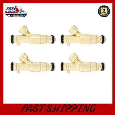 Inyector de combustible 4 piezas para Hyundai Tucson 2011-2013 y Kia Forte 2010-2013 2,0 L L L4 EE. UU. Foto 1 de 4