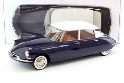 1:12 Norev Citroen DS 19 Viola E Champagne 1955 - Immagine 1 di 4