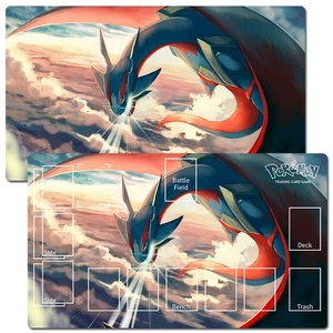 Pokemon Table Playmat Salamence TCG CCG Pad Trading Card Game Mat Mousepad - Picture 1 of 5