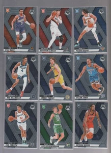 ( 134 ) 2024 25 PANINI MOSAIC NBA ROOKIE RC LOT - CASTLE - SARR - GREAT VALUE - Picture 1 of 15
