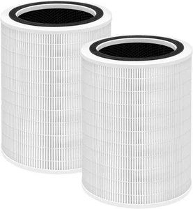 Nispira 12010 HEPA Carbon Filter for Clorox Air Purifier Large 11010, 2 Packs - Picture 1 of 7