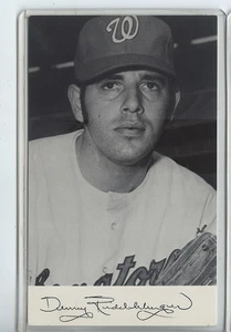 1971 WASHINGTON SENATORS 3X5 PHOTO DENNY RIDELBERGER - Bild 1 von 2
