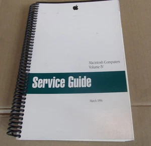 Apple LC 580 Performa 6300 Powermac 7500 9500 Duo 2300 Service Guide Vol - IV - Picture 1 of 3