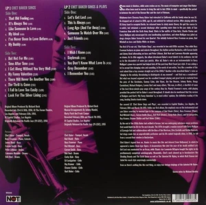 Chet Baker Sings & Plays (Vinyl) 12" Album (US IMPORT) - Picture 1 of 1