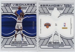 2015-16 Panini Clear Vision Visionaries Blue /149 Patrick Ewing #20 HOF