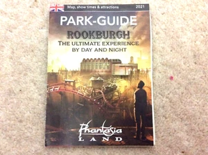 Phantasialand Theme Park Guide Map 2021 Rookburgh Karte und Show Times - Bild 1 von 4