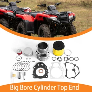 For Big Bore Cylinder Top End Kit 2007-2018 Honda TRX 420 Rancher 420 to 500 NEW - Picture 1 of 10