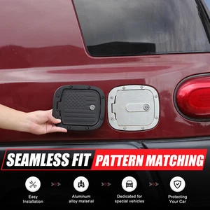 US Flag Style Car Fuel Tank Cover For Toyota FJ Cruiser 2007-21 Replace Tank Cap - Picture 1 of 12