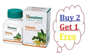 🌿 Himalaya Trikatu – 1 Box (60 Tablets) | Buy 2 Get 1 Free | Digestive Support - Picture 1 of 8