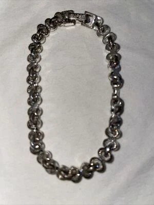 Pulseira vintage Napier tom prata 7"" - Imagem 1 de 4