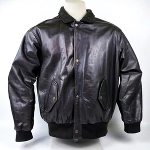 Chevignon Lederjacke Port Avion Gr. XXL dunkelbraun vintage Porte - Bild 1 von 13
