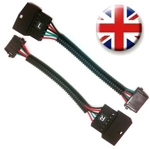 BMW E46 Coupe RETROFIT HALOGEN to LED REAR TAIL LIGHTS ADAPTER CABLE HARNESS X 2