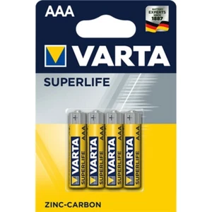 100 Batterie Varta MiniStilo Batteria AAA Pile Mini Stilo Superlife 1,5 Volt - Imagen 1 de 1