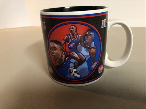 Isiah Thomas Detroit Pistons Limited Edition 1992-1993 Series Coffee Mug/Cup Cover