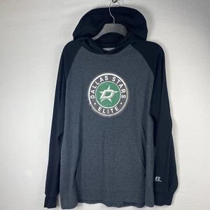 Dallas Stars Shirt Mens Large Black Green NHL Hockey Long Sleeve T-shirt Hoodie - Picture 1 of 8