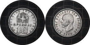 10 Drachmai 1959 Greece Coin # 84 - Picture 1 of 5