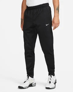 NIKE THERMA-FIT MENS TAPERED LEG TRAINING PANTS BLACK SZ S OR L #DQ5405- NWT - Picture 1 of 6