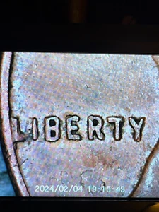 1959 D Lincoln penny error “L” On Liberty on Rim and Low E on the word WE - Picture 1 of 4