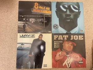 Eminem - 8 Mile Soundtrack - 2002 Album 2 Vinyl LP -And 3 Extra Albums - Picture 1 of 5