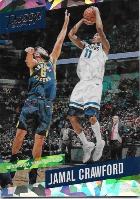 2017-18 Panini Prestige Jamal Crawford 194/199 Crystal Parallel #134 - Image 1 of 2
