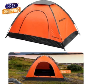 2 Person Camping Tent Lightweight Waterproof Easy Setup Outdoor Dome Tent - Picture 1 of 10