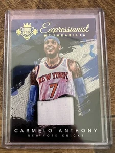 2015-16 Court Kings Expressionist Carmelo Anthony New York Knicks Patch /299 - Picture 1 of 3