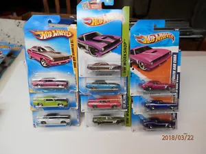 hot wheel AAR Cudas set of 10 colors n1 - Picture 1 of 8