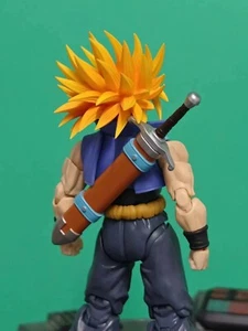 PERSONALIZADO Dragon Ball SH Figuarts Super Saiyan Trunks pelo solo en stock - Imagen 1 de 8