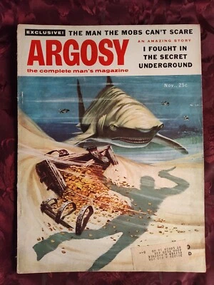 ARGOSY November 1955 Nov 55 Doris Fesette "Prince Henry Vauxhall" Jack Schaefer  - Image 1 of 2