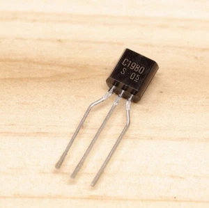 10PCS 2SC1980 C1980-S Panasonic Low Noise Audio NPN Transistors TO92 - Picture 1 of 3