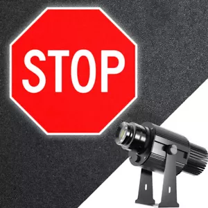 15W-1500W LED Sign Gobo Projector Warning Safety caution Signs Projection Lamp - Picture 1 of 24