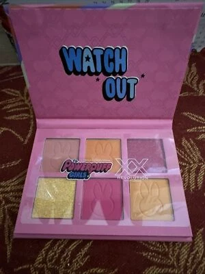 Makeup Revolution Power Puff Girls Blossom 6 Pan Eyeshadow Palette 6.6g NIB - Image 1 of 4