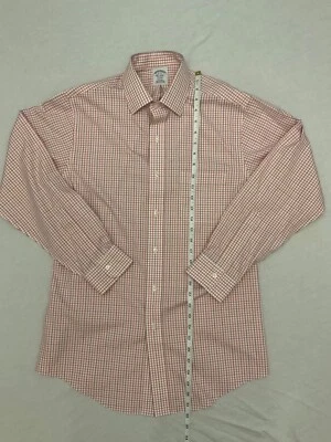 BROOKS BROTHERS 15-32 Regent fit non-iron 100% American Supima Cotton - Image 1 of 4