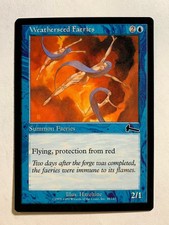 WEATHERSEED FAERIES Urza's Legacy 1999 Magic The Gathering MTG Common Blue HP