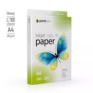 Fotopapier PrintPro von ColorWay glänzend glossy 200g/m², Menge 20/50/100, A4 - Bild 1 von 9