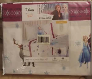Disney's Frozen 2 Microfiber Sheet Set by Jumping Beans Full Size 4 Piece Set - Picture 1 of 9