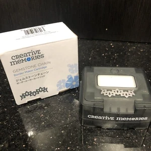 Creative Memories Gemstone Chain Border Maker Cartridge Punch Brand New Retired - Picture 1 of 7