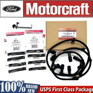 OEM Motorcraft ZD13 glow plug & Harness Kit For 04-10 Ford F250 6.0L Powerstroke - Picture 1 of 10